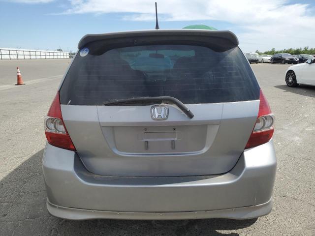 JHMGD38637S040082 - 2007 HONDA FIT S ვერცხლისფერი ფოტო 6