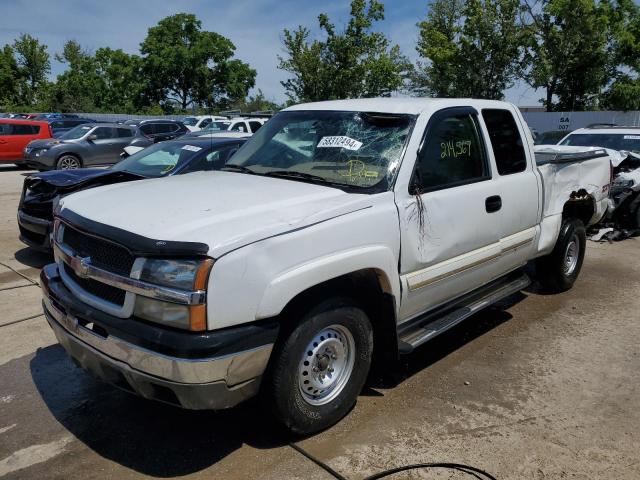 1GCEK19T74E245048 - 2004 CHEVROLET SILVERADO K1500 WHITE photo 1