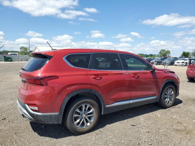 5NMS23AD8KH086988 - 2019 HYUNDAI SANTA FE SE RED photo 3