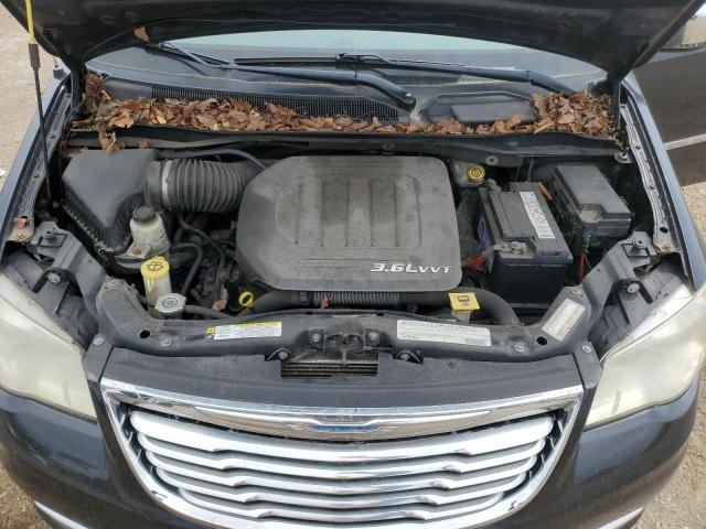 2A4RR8DG9BR761065 - 2011 CHRYSLER TOWN & COU TOURING L CHARCOAL photo 12