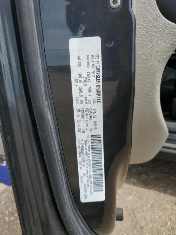 2A4RR8DG9BR761065 - 2011 CHRYSLER TOWN & COU TOURING L CHARCOAL photo 13