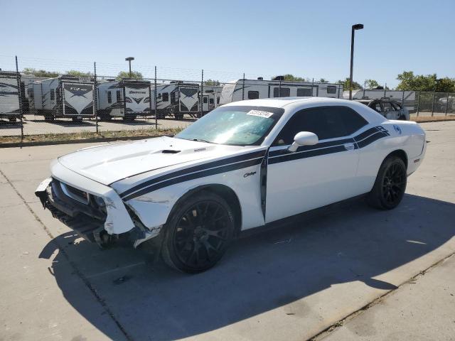 2C3CDYBTXDH668109 - 2013 DODGE CHALLENGER R/T WHITE photo 1