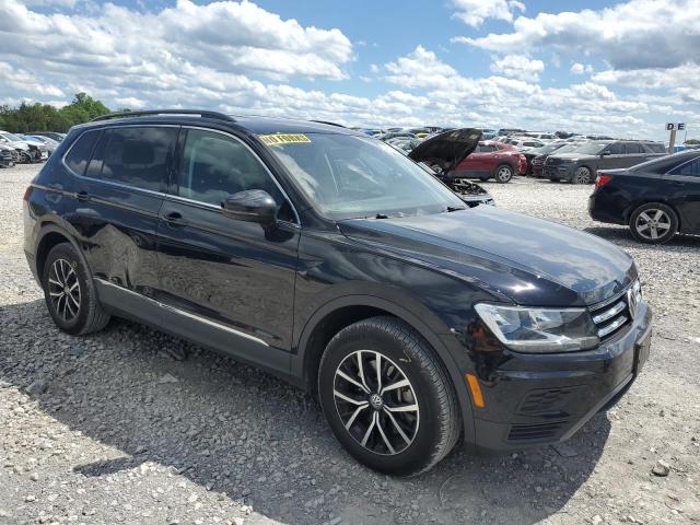 3VV3B7AX0MM029420 - 2021 VOLKSWAGEN TIGUAN SE BLACK photo 4