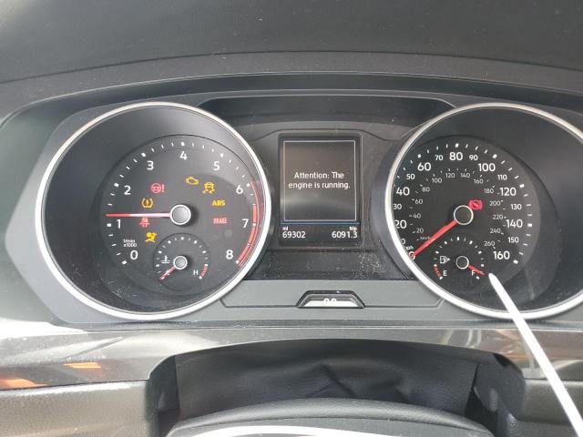 3VV3B7AX0MM029420 - 2021 VOLKSWAGEN TIGUAN SE BLACK photo 9