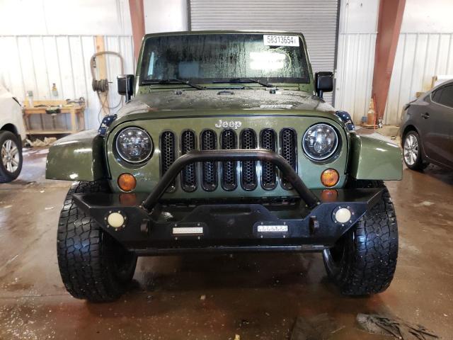 1J4GA59117L141263 - 2007 JEEP WRANGLER SAHARA GREEN photo 5