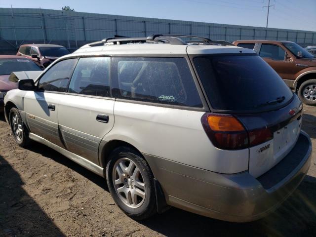 4S3BH675026642501 - 2002 SUBARU LEGACY OUTBACK AWP WHITE photo 2