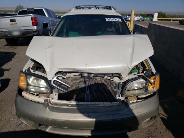 4S3BH675026642501 - 2002 SUBARU LEGACY OUTBACK AWP 白色 照片 5