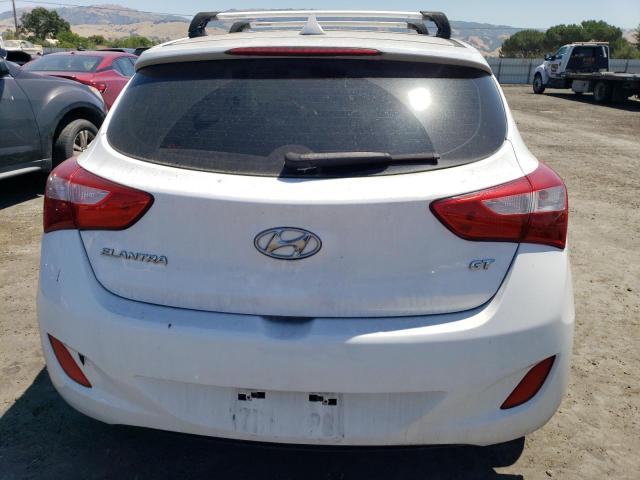 KMHD35LE6DU102541 - 2013 HYUNDAI ELANTRA GT WHITE photo 6