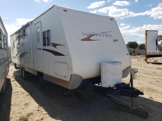 4X4TSVF228L012927 - 2008 SURV TRAILER WHITE photo 1