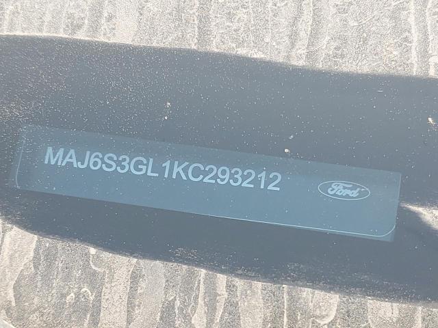 MAJ6S3GL1KC293212 - 2019 FORD ECOSPORT SE Negro foto 12