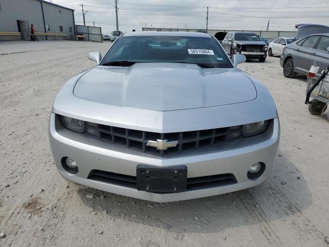 2G1FB1E33D9142747 - 2013 CHEVROLET CAMARO LT SILVER photo 5