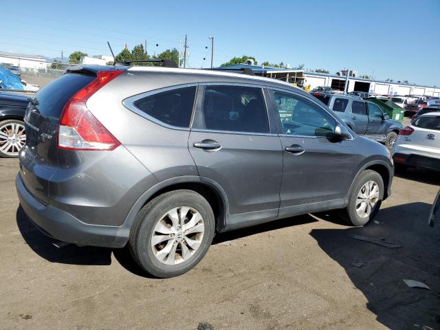 2HKRM4H75EH659464 - 2014 HONDA CR-V EXL GRAY photo 3