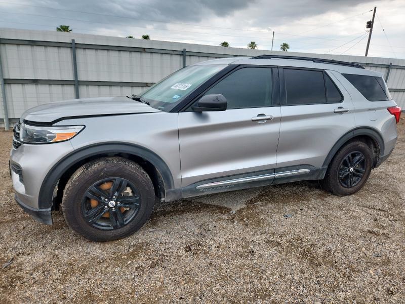 1FMSK7DHXNGA20262 - 2022 FORD EXPLORER XLT Gümüş foto 1
