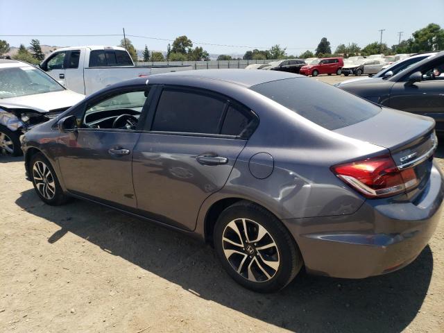 19XFB2F88EE047742 - 2014 HONDA CIVIC EX GRAY photo 2