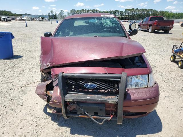 2FABP7BV5AX129026 - 2010 FORD CROWN VICT POLICE INTERCEPTOR RED photo 5