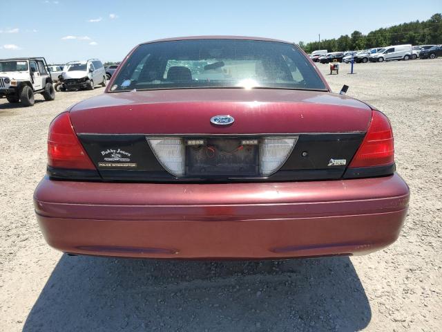 2FABP7BV5AX129026 - 2010 FORD CROWN VICT POLICE INTERCEPTOR RED photo 6