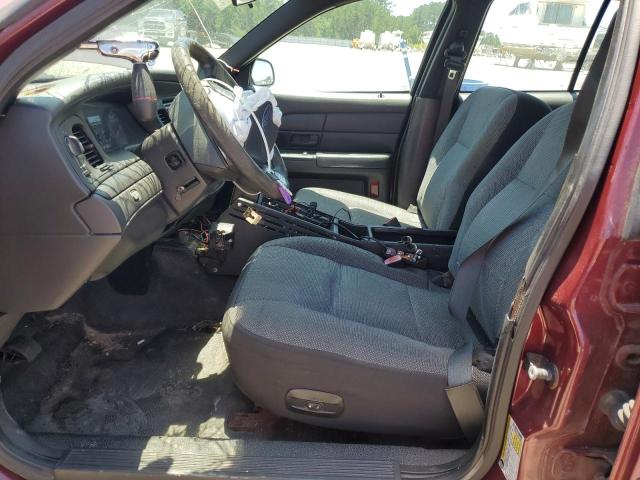 2FABP7BV5AX129026 - 2010 FORD CROWN VICT POLICE INTERCEPTOR RED photo 7