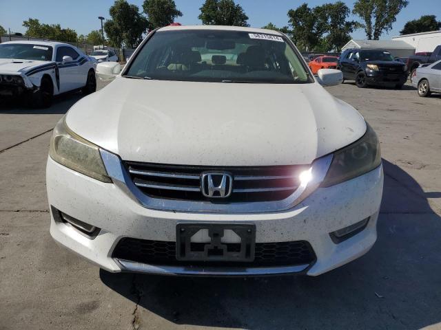 1HGCR3F85DA018657 - 2013 HONDA ACCORD EXL WHITE photo 5