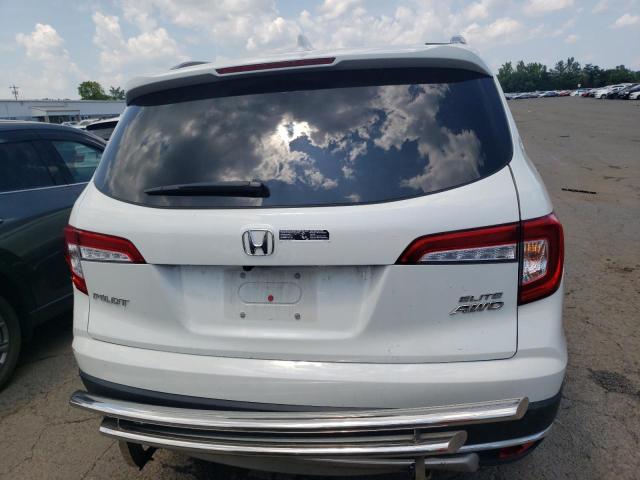 5FNYF6H07MB062964 - 2021 HONDA PILOT ELITE WHITE photo 6