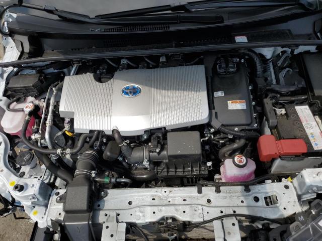 JTDL9MFU6N3040335 - 2022 TOYOTA PRIUS LE WHITE photo 11