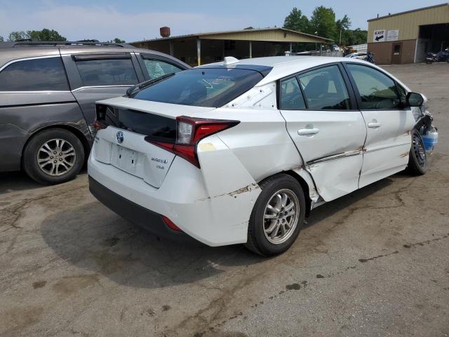 JTDL9MFU6N3040335 - 2022 TOYOTA PRIUS LE WHITE photo 3