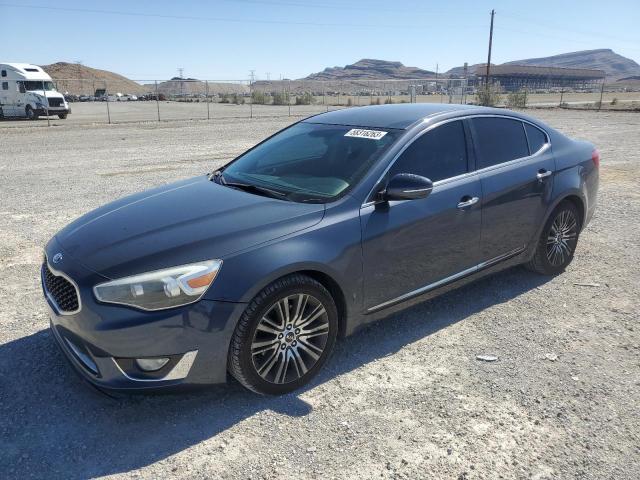 KNALN4D73E5134716 - 2014 KIA CADENZA PREMIUM GRAY photo 1