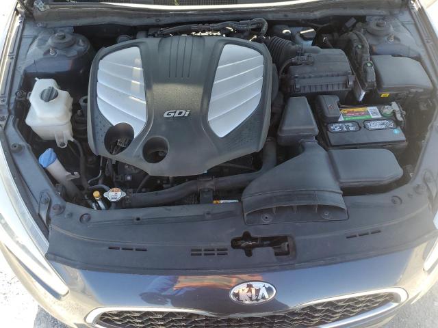 KNALN4D73E5134716 - 2014 KIA CADENZA PREMIUM GRAY photo 11