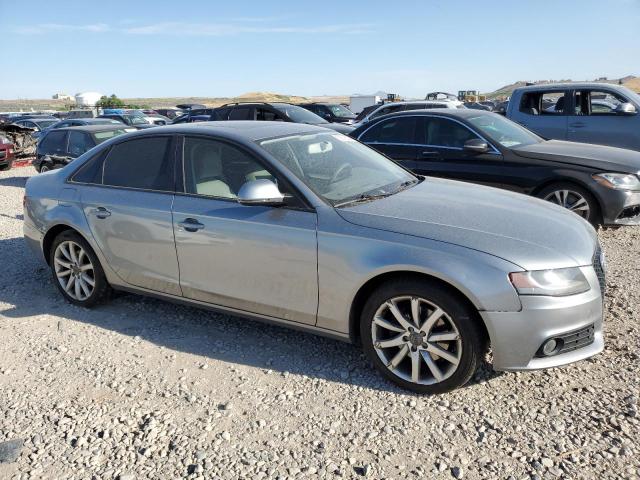 WAULF78K39A141059 - 2009 AUDI A4 2.0T QUATTRO SILVER photo 4