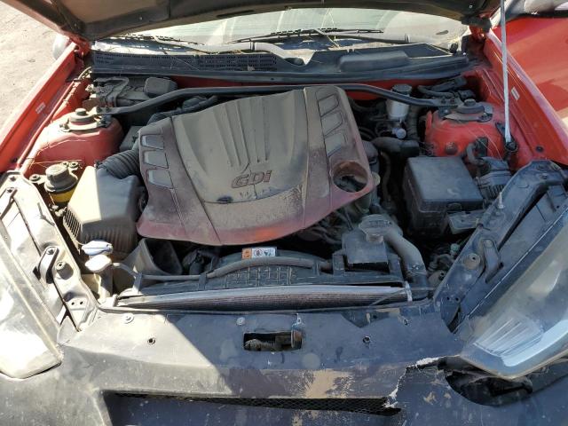 KMHHU6KJ6DU109380 - 2013 HYUNDAI GENESIS CO 3.8L RED photo 11