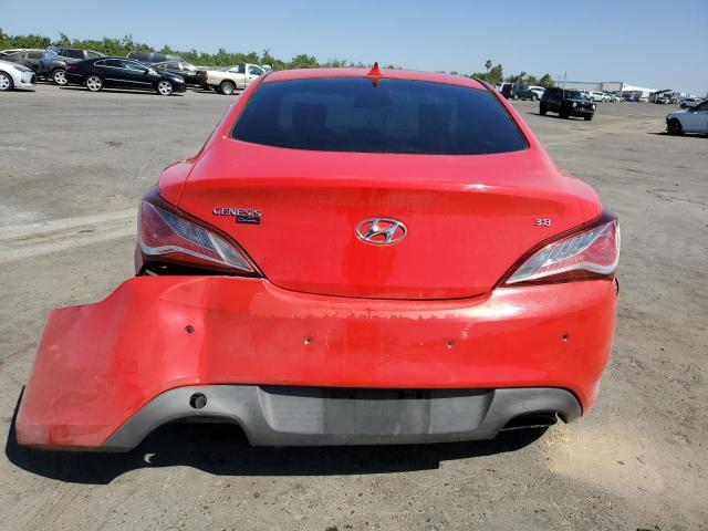 KMHHU6KJ6DU109380 - 2013 HYUNDAI GENESIS CO 3.8L RED photo 6