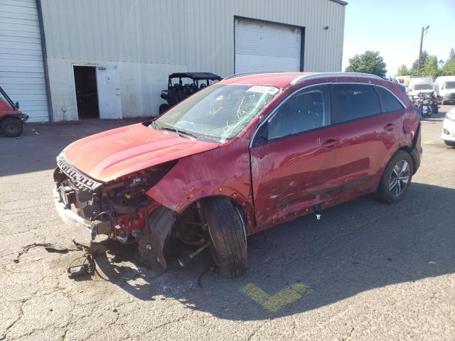 KNDCB3LC6N5549792 - 2022 KIA NIRO LX RED photo 1