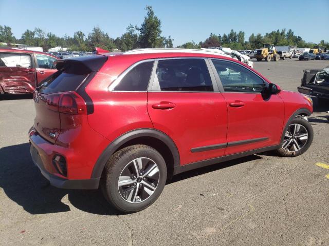 KNDCB3LC6N5549792 - 2022 KIA NIRO LX RED photo 3