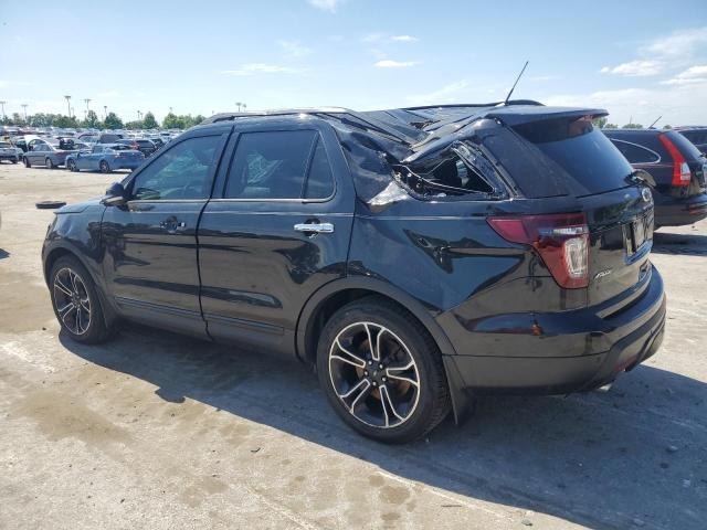 1FM5K8GTXEGB24379 - 2014 FORD EXPLORER SPORT BLACK photo 2