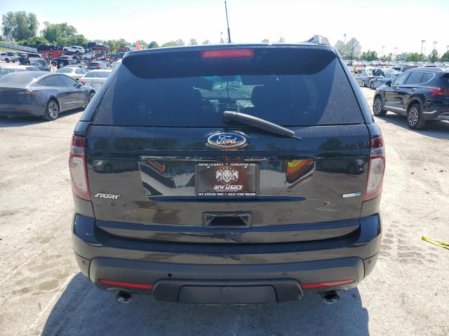 1FM5K8GTXEGB24379 - 2014 FORD EXPLORER SPORT BLACK photo 6