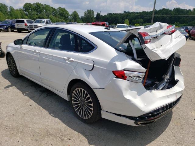 3FA6P0D92JR233741 - 2018 FORD FUSION TITANIUM/PLATINUM WHITE photo 2