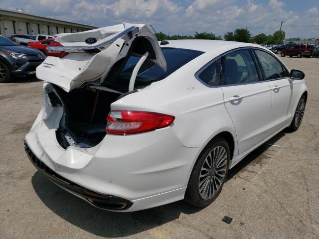 3FA6P0D92JR233741 - 2018 FORD FUSION TITANIUM/PLATINUM WHITE photo 3