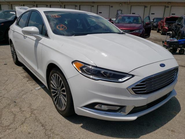 3FA6P0D92JR233741 - 2018 FORD FUSION TITANIUM/PLATINUM WHITE photo 4