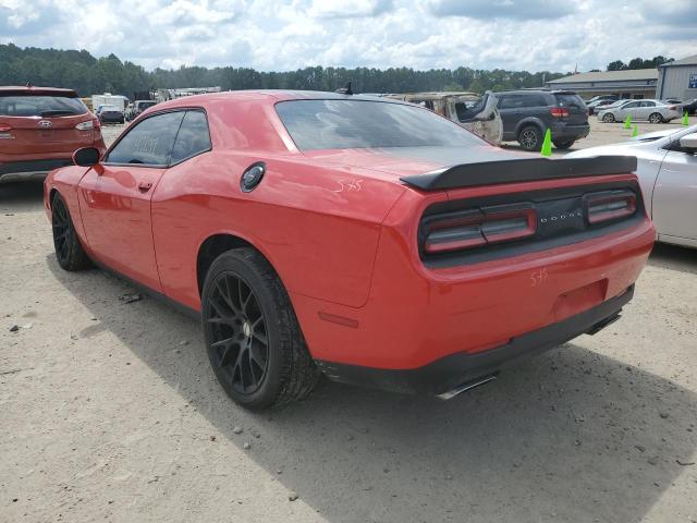 2C3CDZBT7FH894777 - 2015 DODGE CHALLENGER SXT PLUS RED photo 3