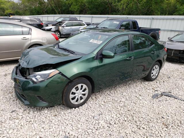 2T1BPRHE6GC561957 - 2016 TOYOTA COROLLA ECO GREEN photo 1