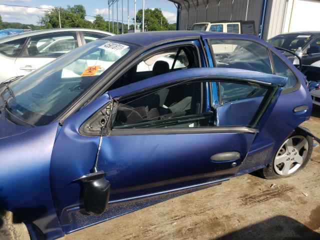 1G1JF52F547296351 - 2004 CHEVROLET CAVALIER LS BLUE photo 10