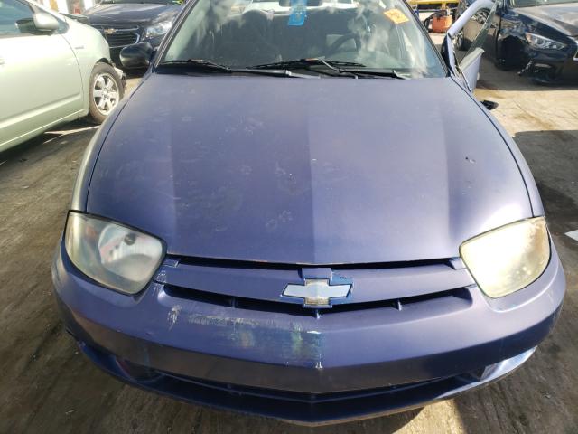 1G1JF52F547296351 - 2004 CHEVROLET CAVALIER LS BLUE photo 7