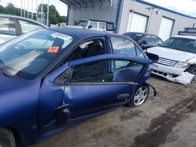 1G1JF52F547296351 - 2004 CHEVROLET CAVALIER LS BLUE photo 9