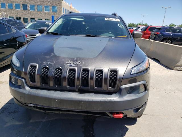 1C4PJMBS3EW277179 - 2014 JEEP CHEROKEE TRAILHAWK ნაცრისფერი ფოტო 5