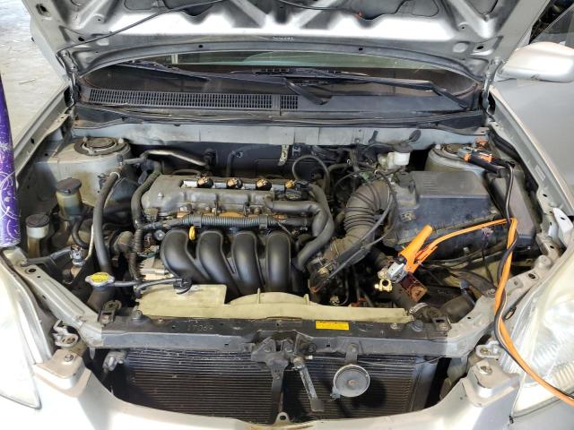 2T1KR32E63C164291 - 2003 TOYOTA COROLLA MA XR SILVER photo 11