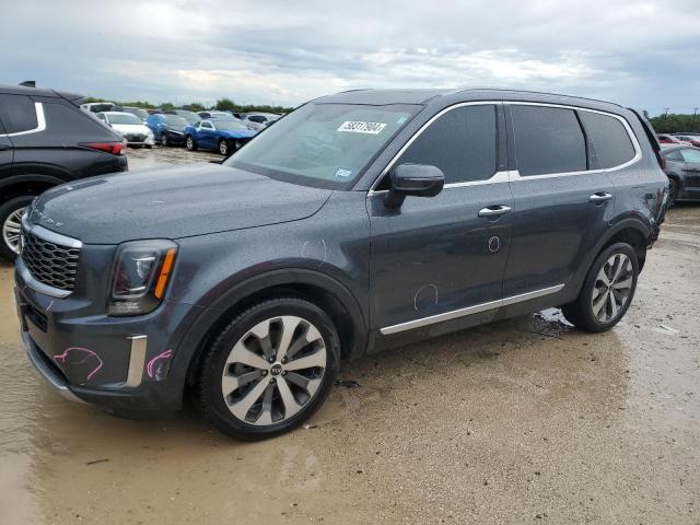 5XYP6DHC9MG156959 - 2021 KIA TELLURIDE S CHARCOAL photo 1