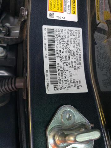 2HGFE2F55PH528764 - 2023 HONDA CIVIC SPORT 石墨色 照片 12