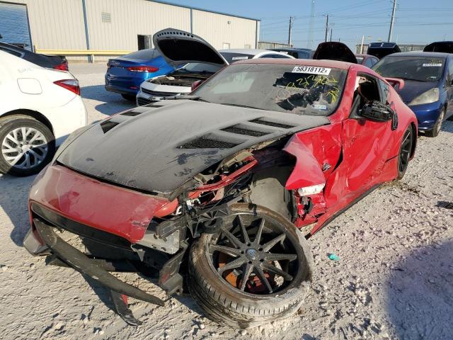 JN1AZ4EH8GM931321 - 2016 NISSAN 370Z BASE RED photo 2