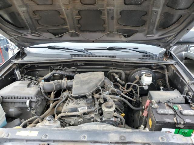 5TFTX4CN0EX036731 - 2014 TOYOTA TACOMA ACCESS CAB ნაცრისფერი ფოტო 11