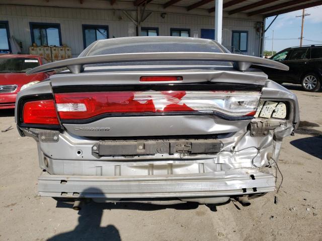 2B3CL3CG7BH562346 - 2011 DODGE CHARGER SILVER photo 6