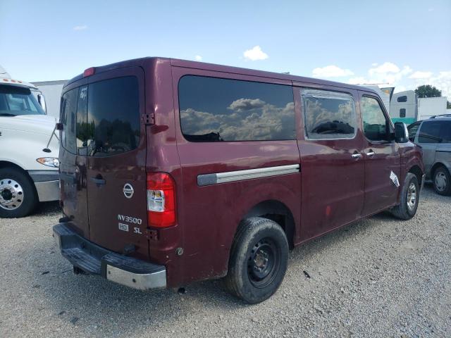 5BZAF0AA7CN200875 - 2012 NISSAN NV 3500 S MAROON photo 4